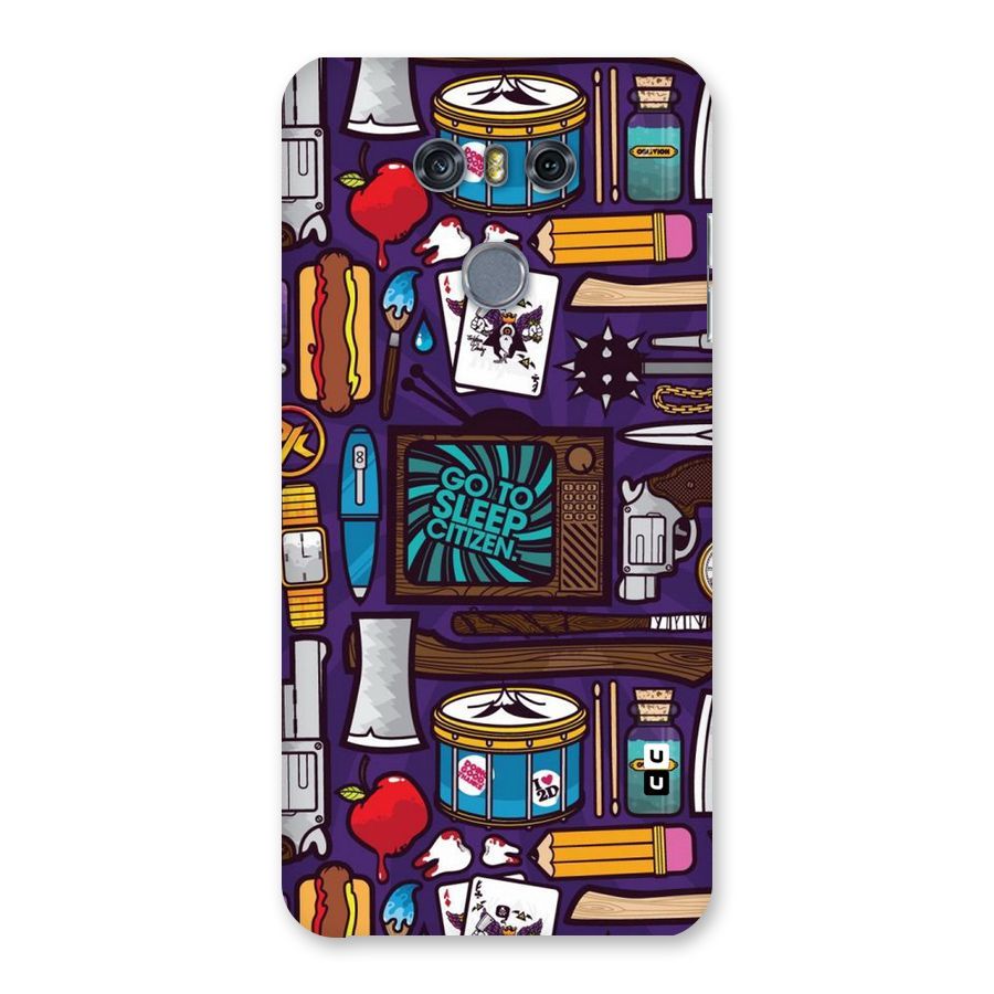 Go To Sleep Back Case for LG G6