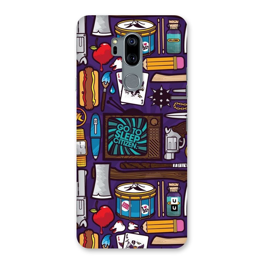 Go To Sleep Back Case for LG G7