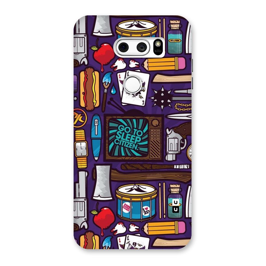 Go To Sleep Back Case for LG V30