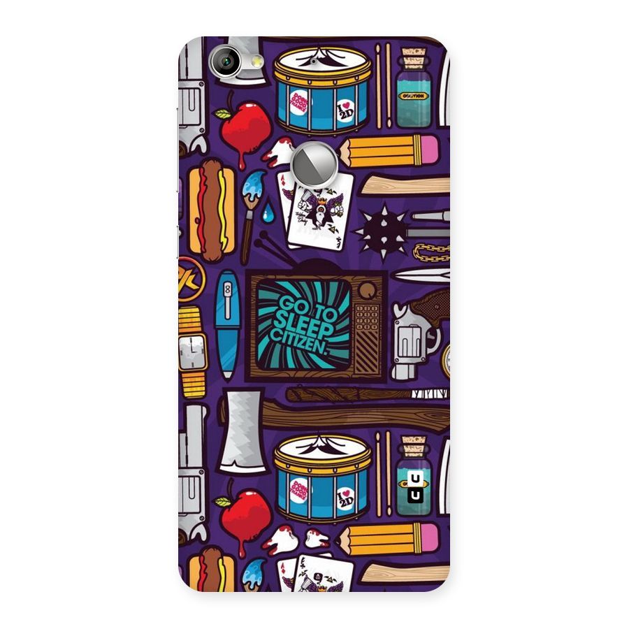 Go To Sleep Back Case for LeTV Le 1s
