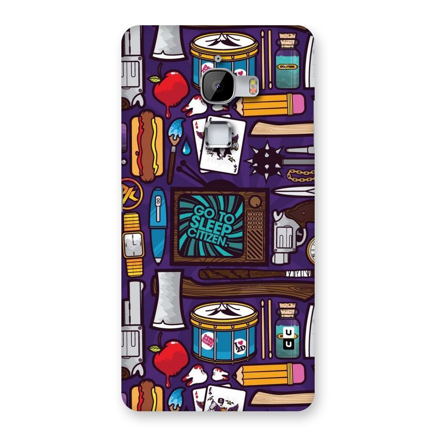 Go To Sleep Back Case for LeTv Le Max