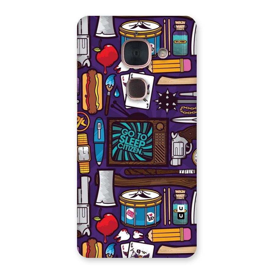 Go To Sleep Back Case for Le Max 2