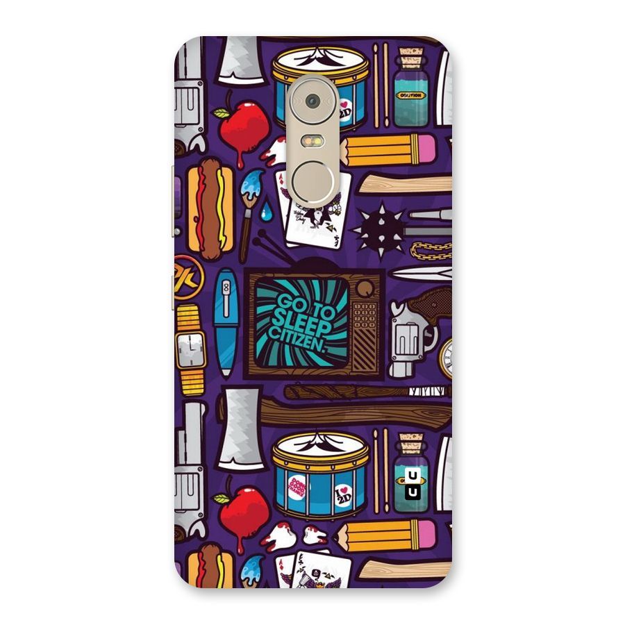 Go To Sleep Back Case for Lenovo K6 Note
