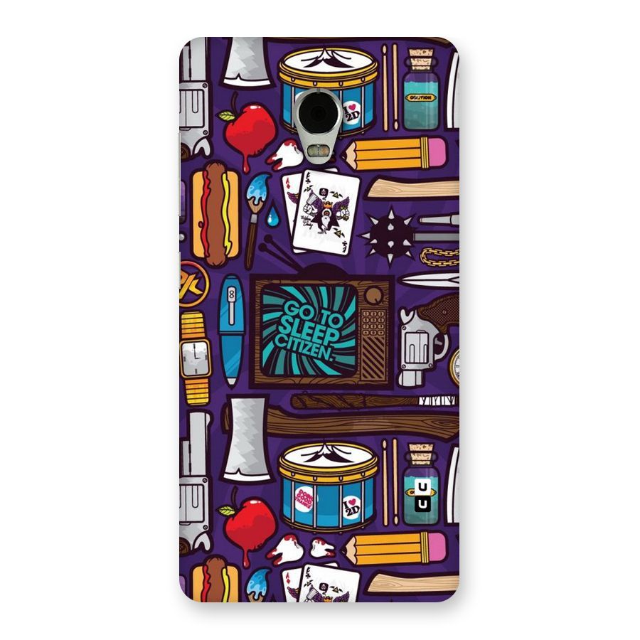 Go To Sleep Back Case for Lenovo Vibe P1