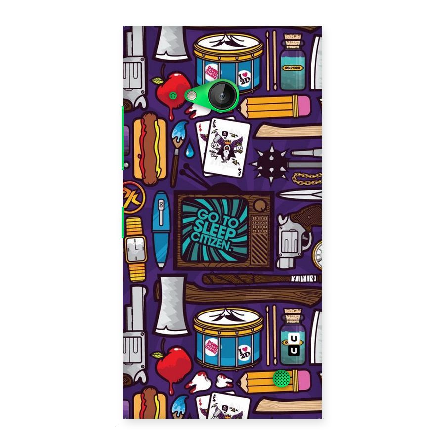 Go To Sleep Back Case for Lumia 730