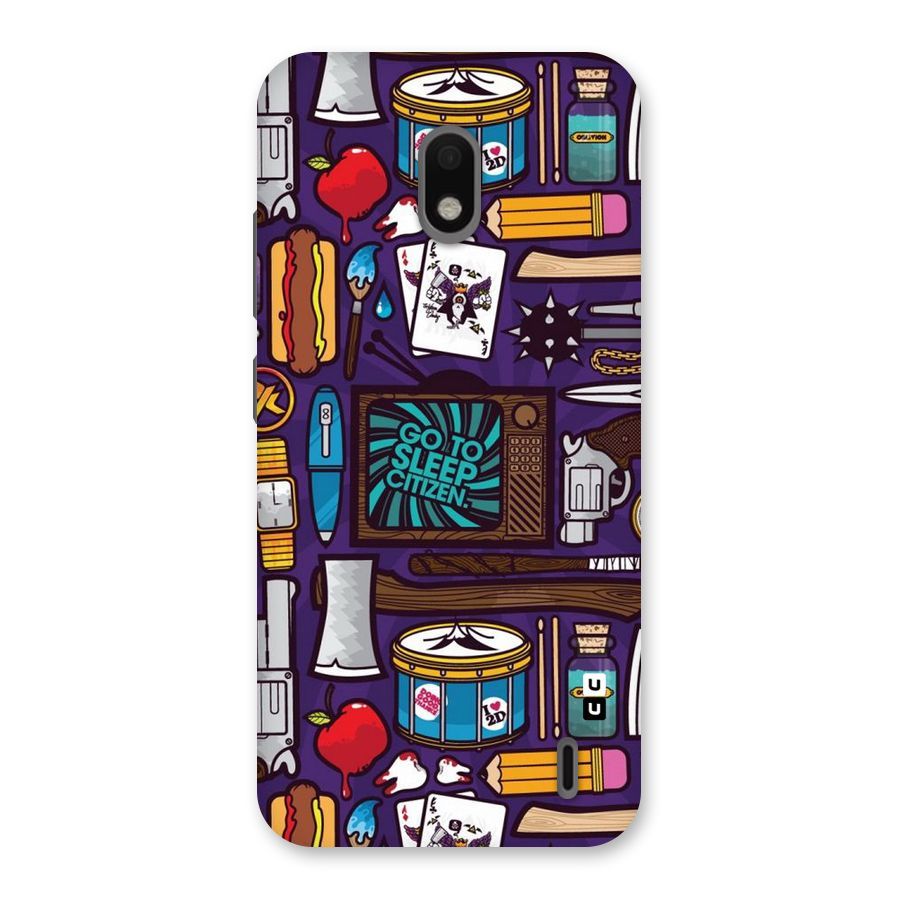 Go To Sleep Back Case for Nokia 2.2