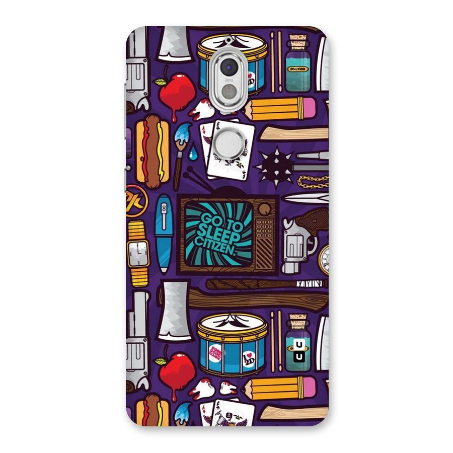 Go To Sleep Back Case for Nokia 7