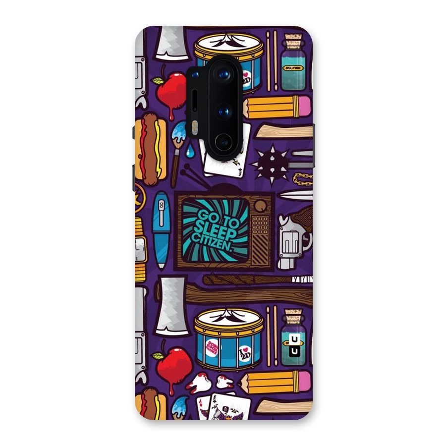 Go To Sleep Back Case for OnePlus 8 Pro
