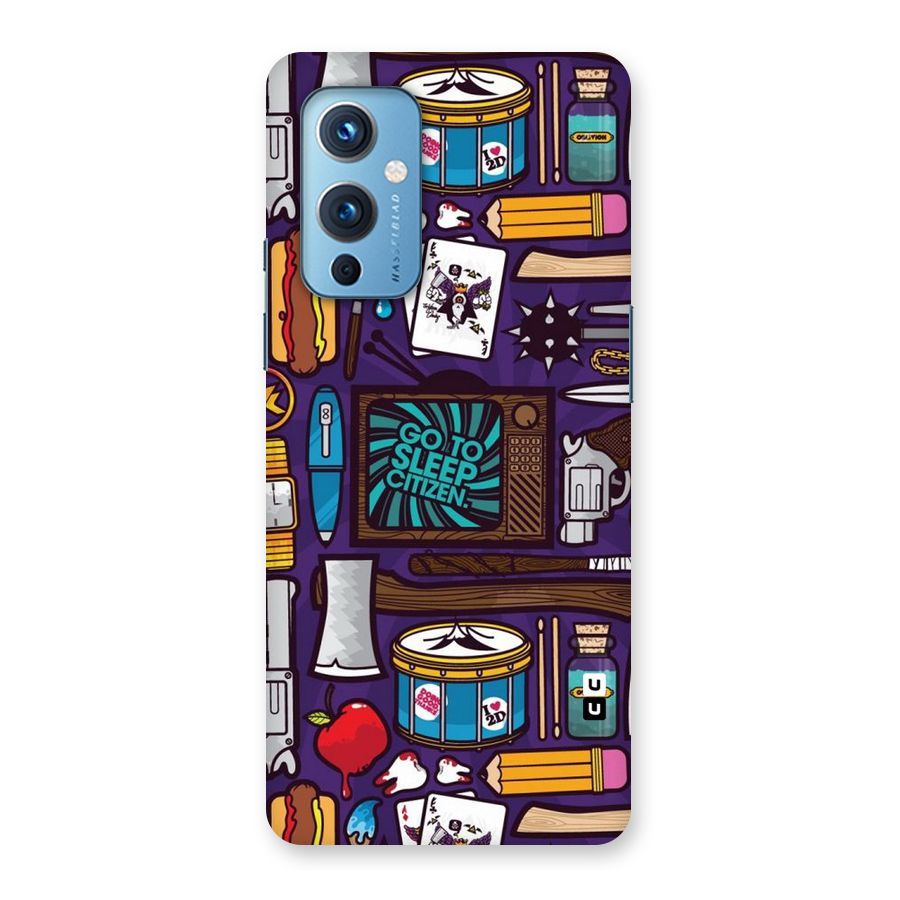Go To Sleep Back Case for OnePlus 9