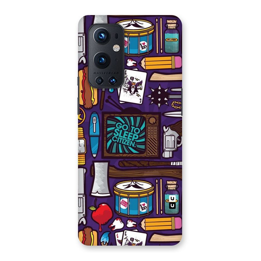 Go To Sleep Back Case for OnePlus 9 Pro