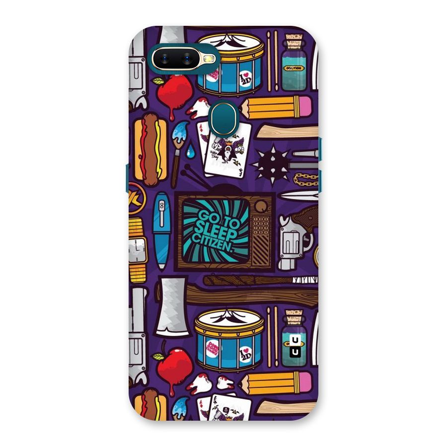 Go To Sleep Back Case for Oppo A11k