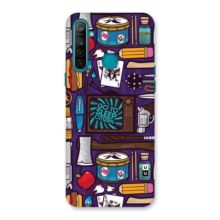Go To Sleep Back Case for Realme 5i