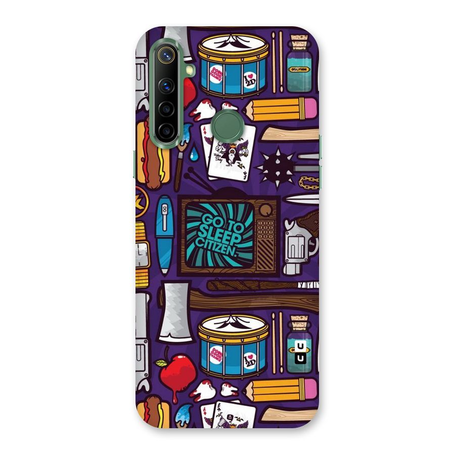 Go To Sleep Back Case for Realme Narzo 10