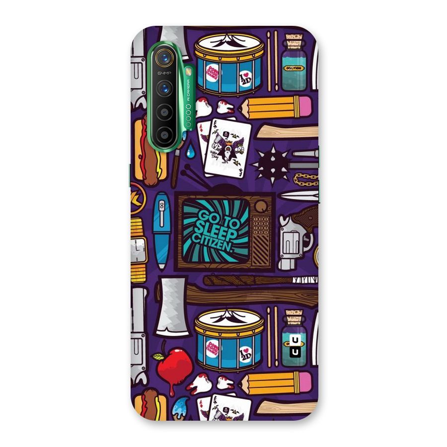 Go To Sleep Back Case for Realme X2