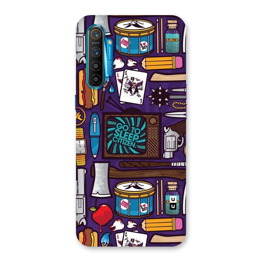 Go To Sleep Back Case for Realme XT