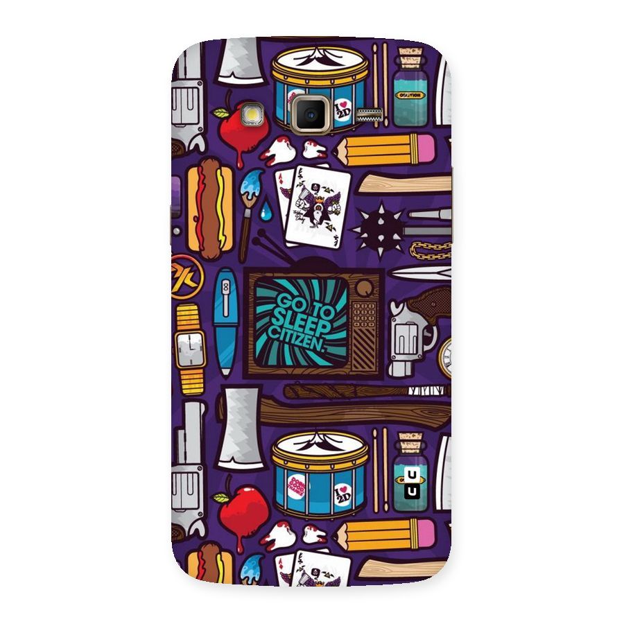 Go To Sleep Back Case for Samsung Galaxy Grand 2