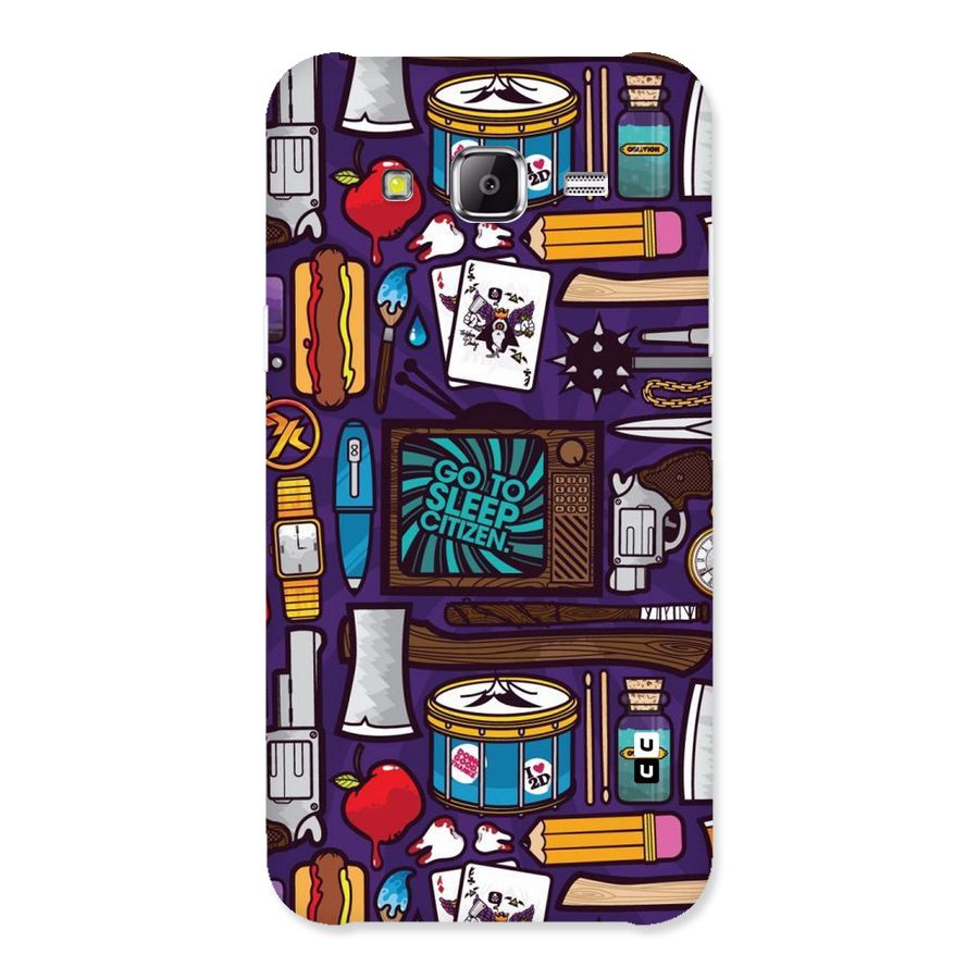 Go To Sleep Back Case for Samsung Galaxy J2 Prime