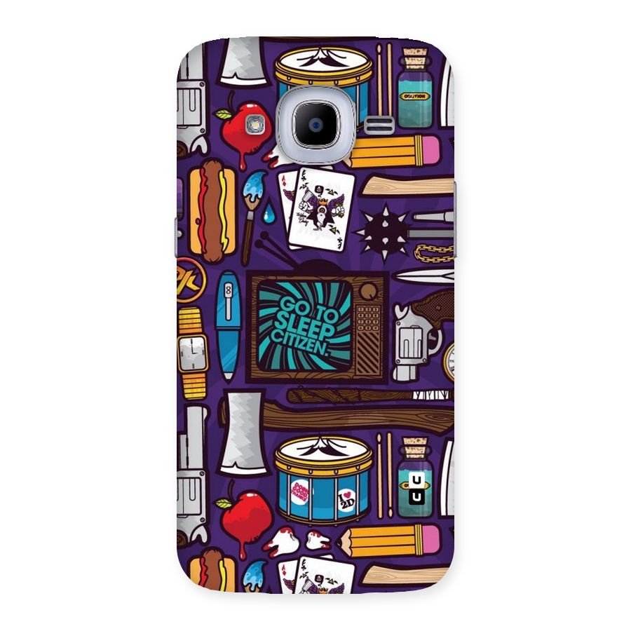 Go To Sleep Back Case for Samsung Galaxy J2 Pro