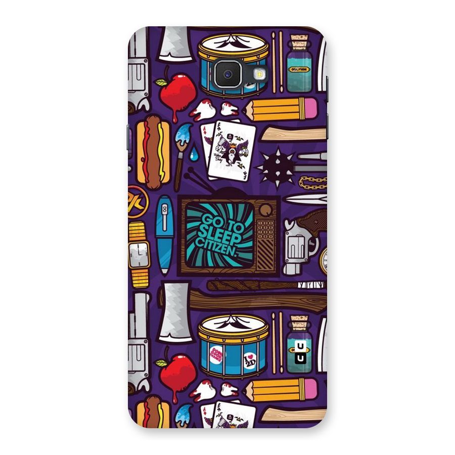 Go To Sleep Back Case for Samsung Galaxy J7 Prime