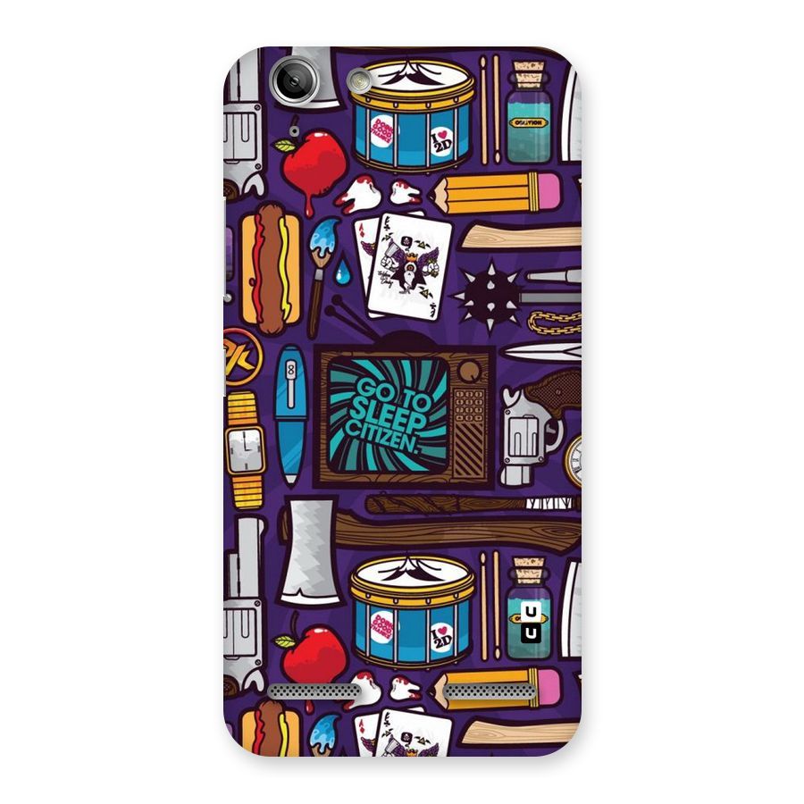 Go To Sleep Back Case for Vibe K5