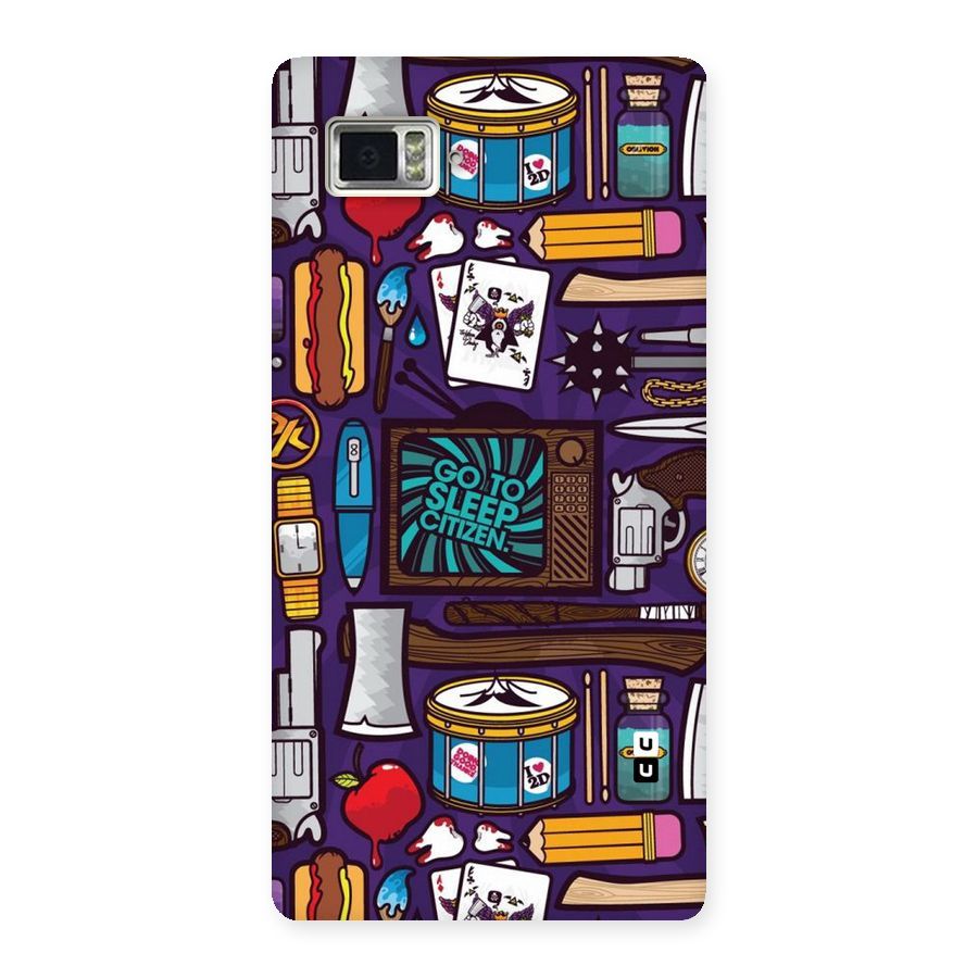 Go To Sleep Back Case for Vibe Z2 Pro K920