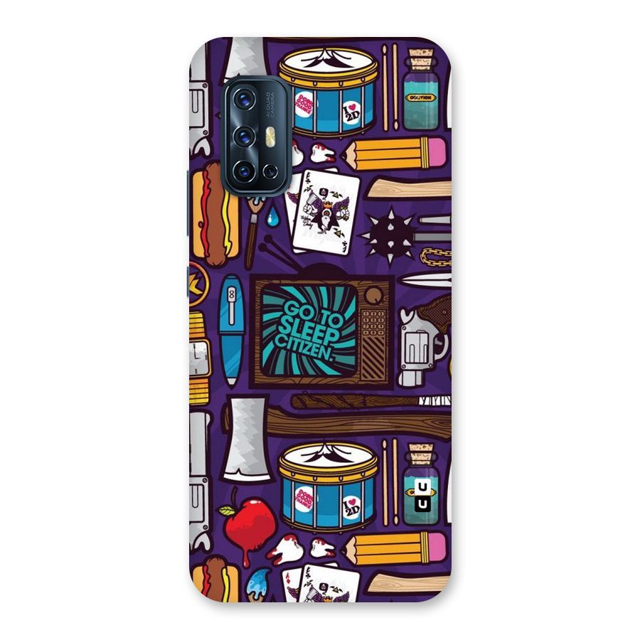 Go To Sleep Back Case for Vivo V17