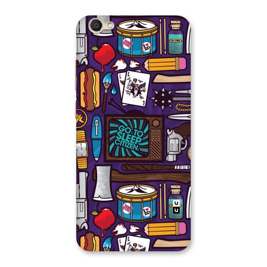 Go To Sleep Back Case for Vivo V5