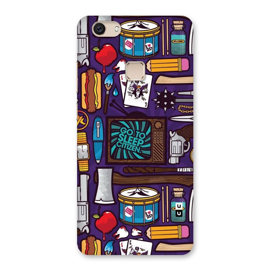 Go To Sleep Back Case for Vivo V7