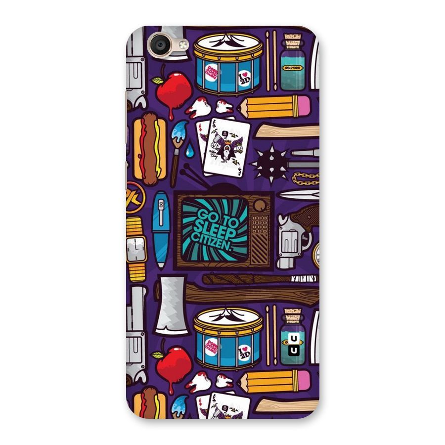 Go To Sleep Back Case for Vivo Y55s