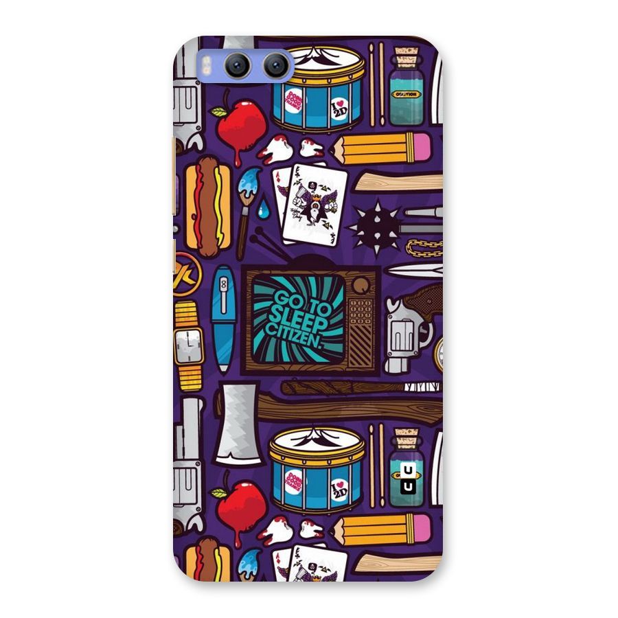Go To Sleep Back Case for Xiaomi Mi 6