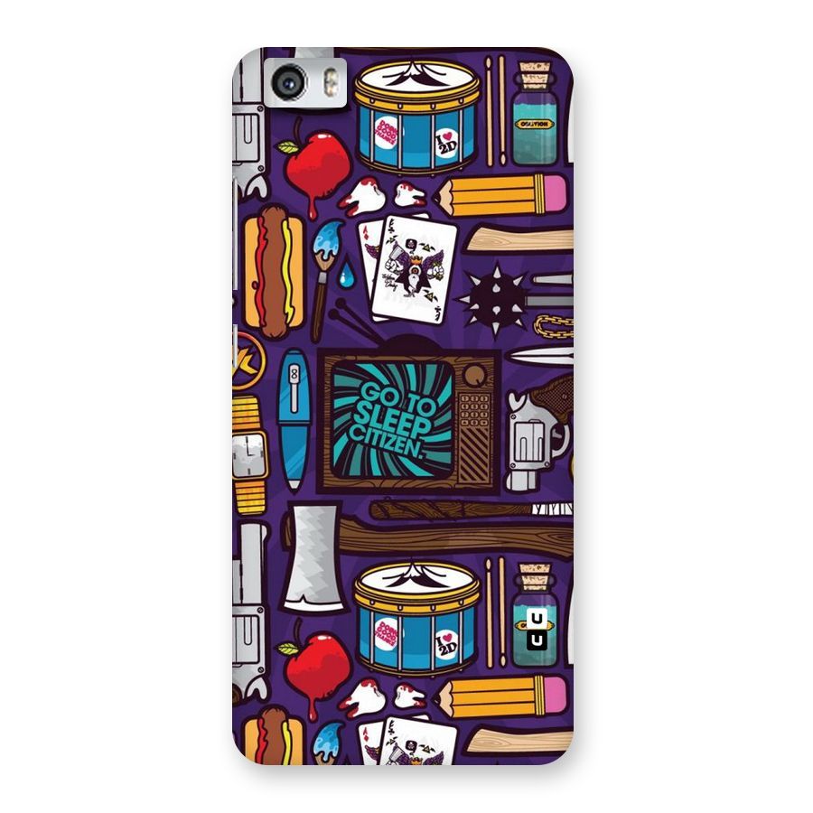 Go To Sleep Back Case for Xiaomi Redmi Mi5
