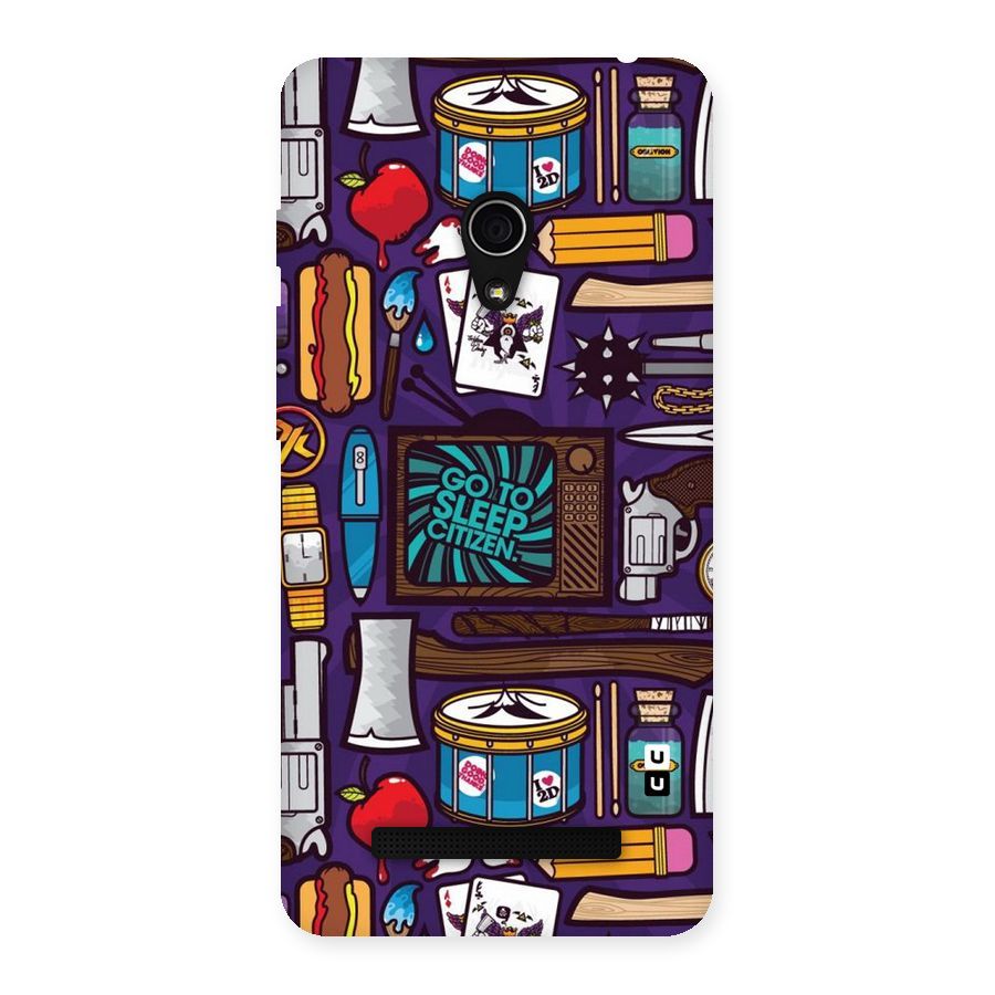 Go To Sleep Back Case for Zenfone 5