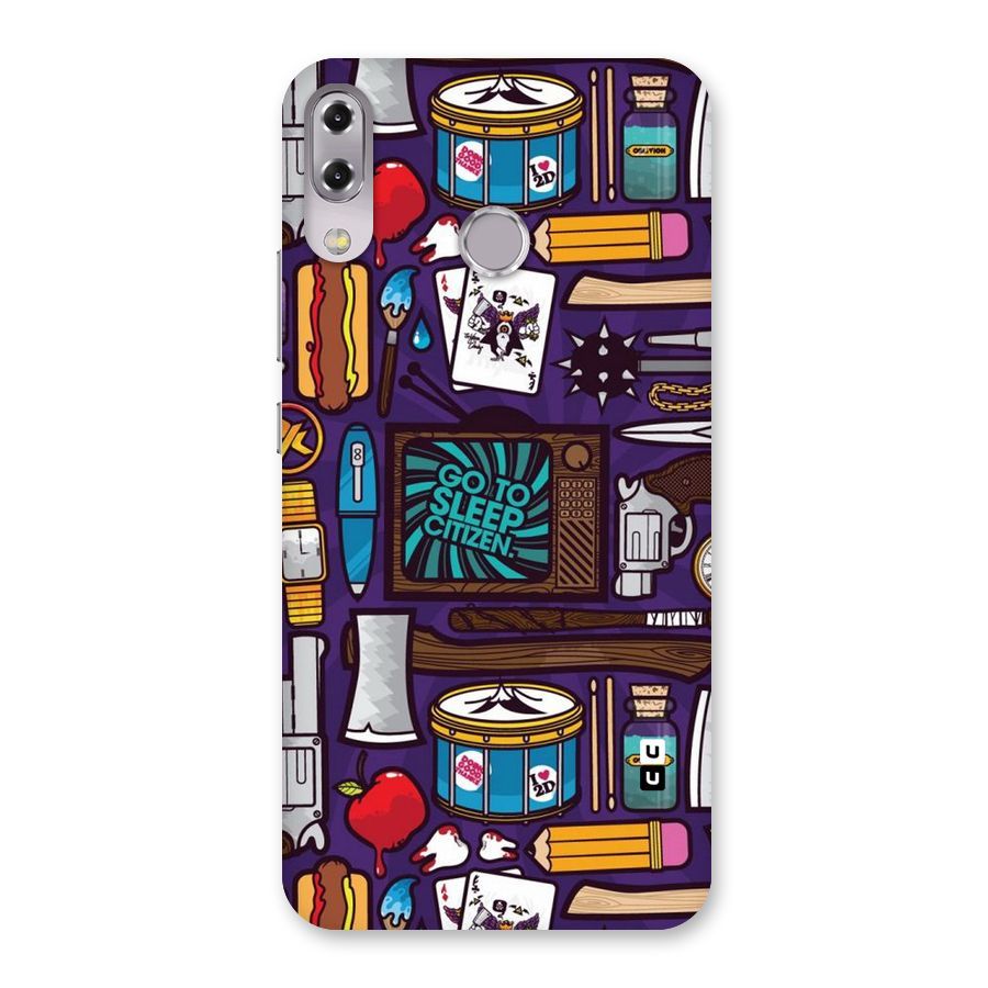 Go To Sleep Back Case for Zenfone 5Z
