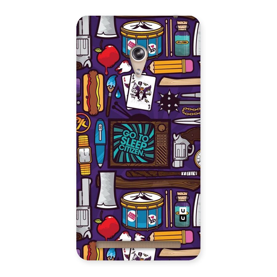 Go To Sleep Back Case for Zenfone 6