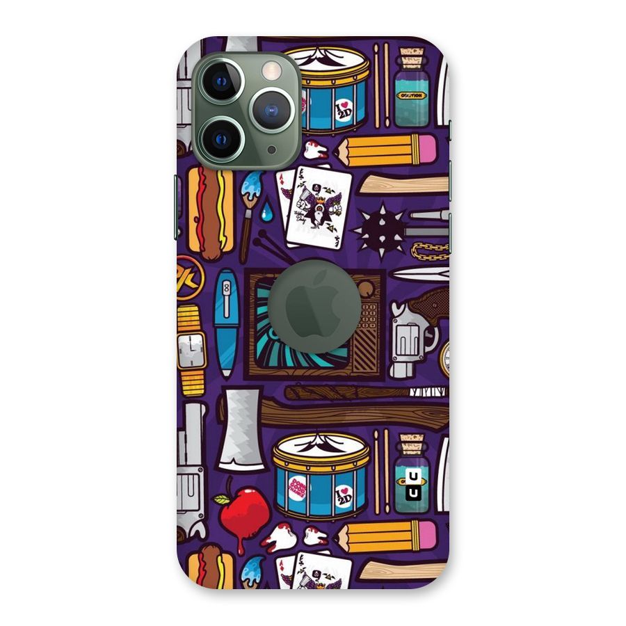 Go To Sleep Back Case for iPhone 11 Pro Logo  Cut