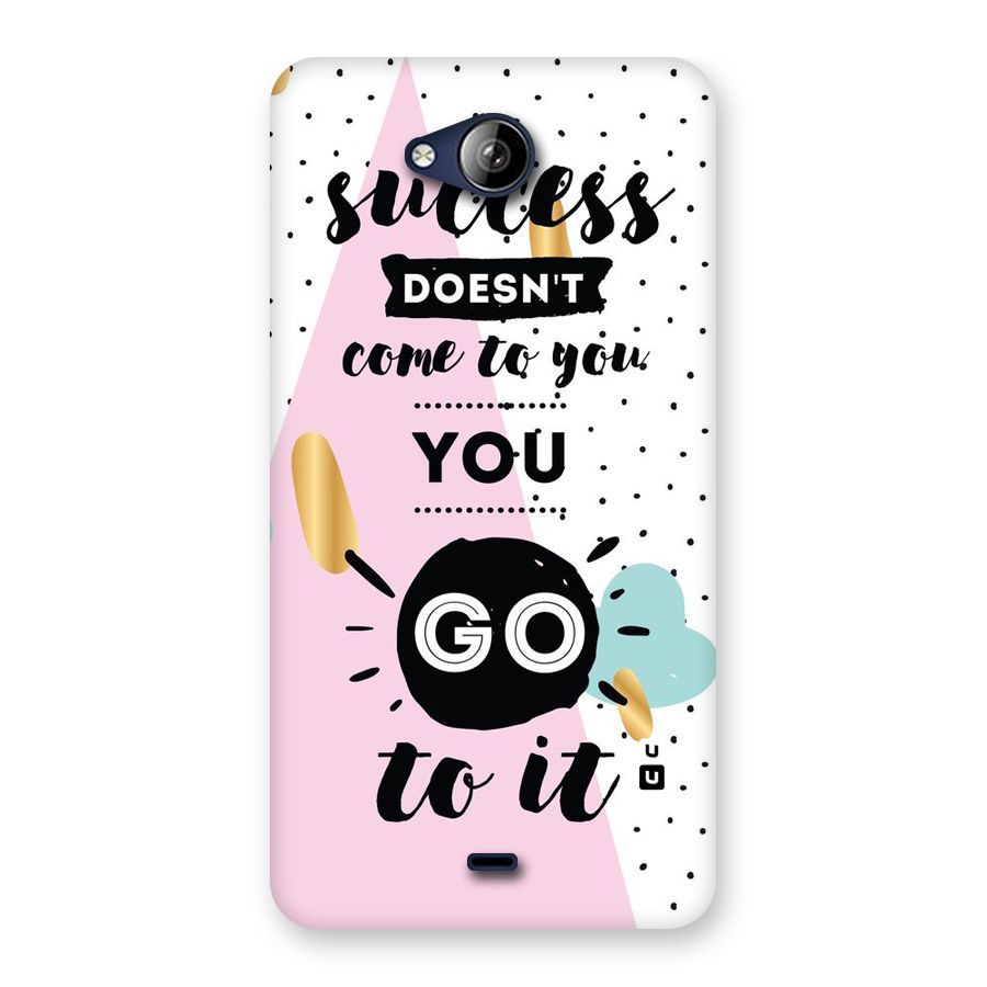 Go To Success Back Case for Canvas Play Q355