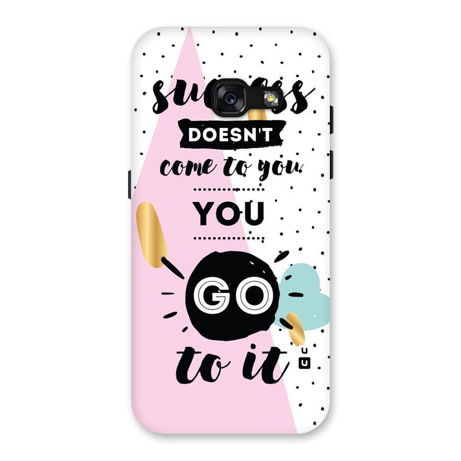 Go To Success Back Case for Galaxy A3 (2017)