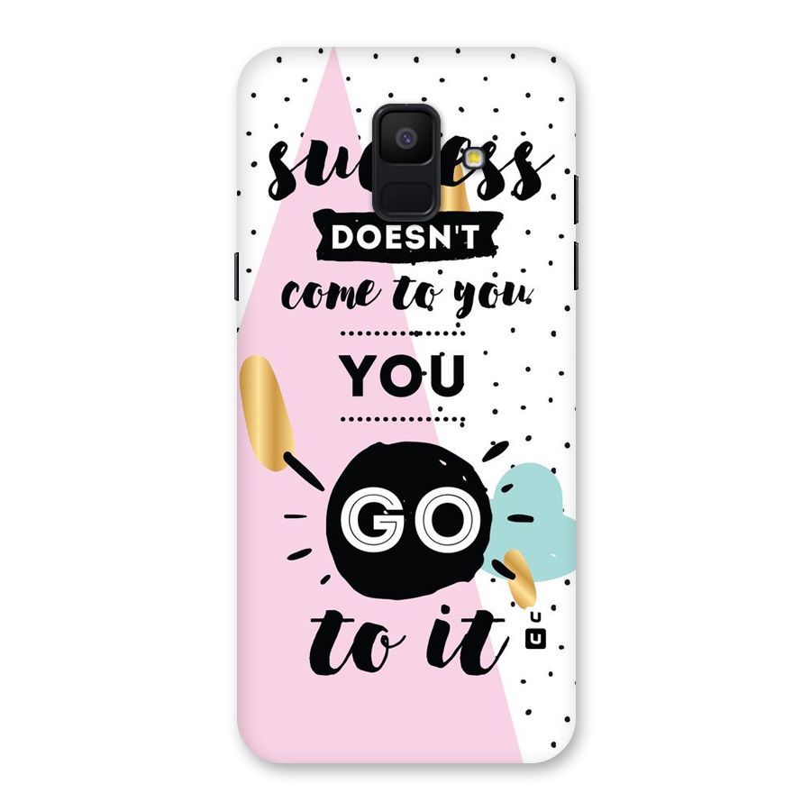 Go To Success Back Case for Galaxy A6 (2018)