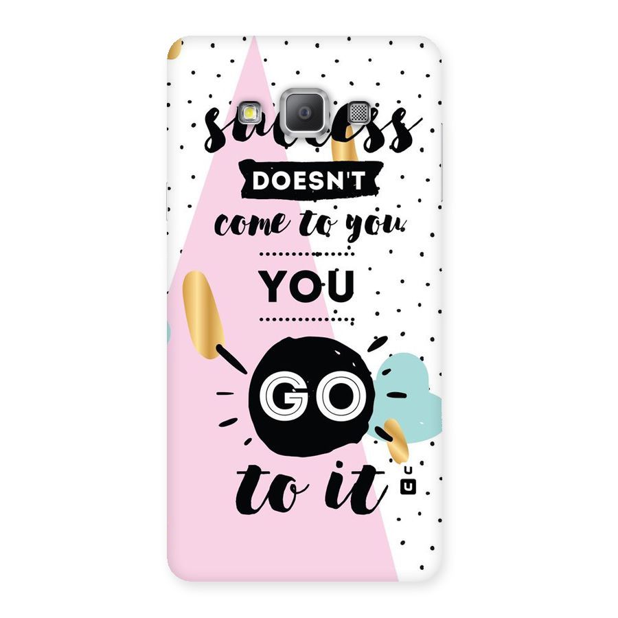 Go To Success Back Case for Galaxy A7