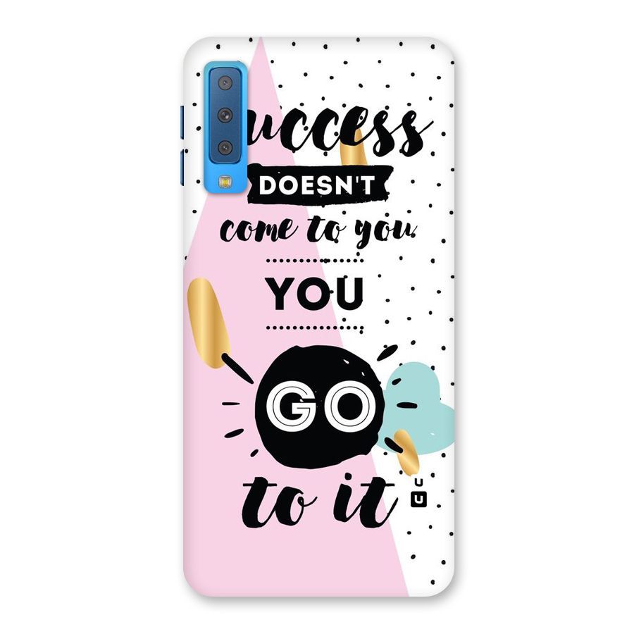 Go To Success Back Case for Galaxy A7 (2018)