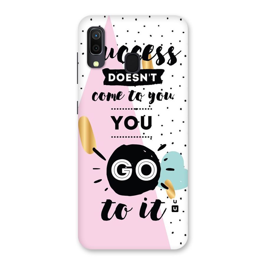 Go To Success Back Case for Galaxy M10s