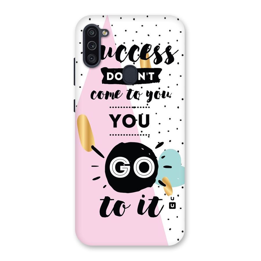 Go To Success Back Case for Galaxy M11