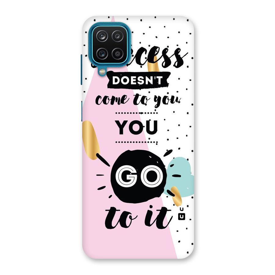 Go To Success Back Case for Galaxy M12