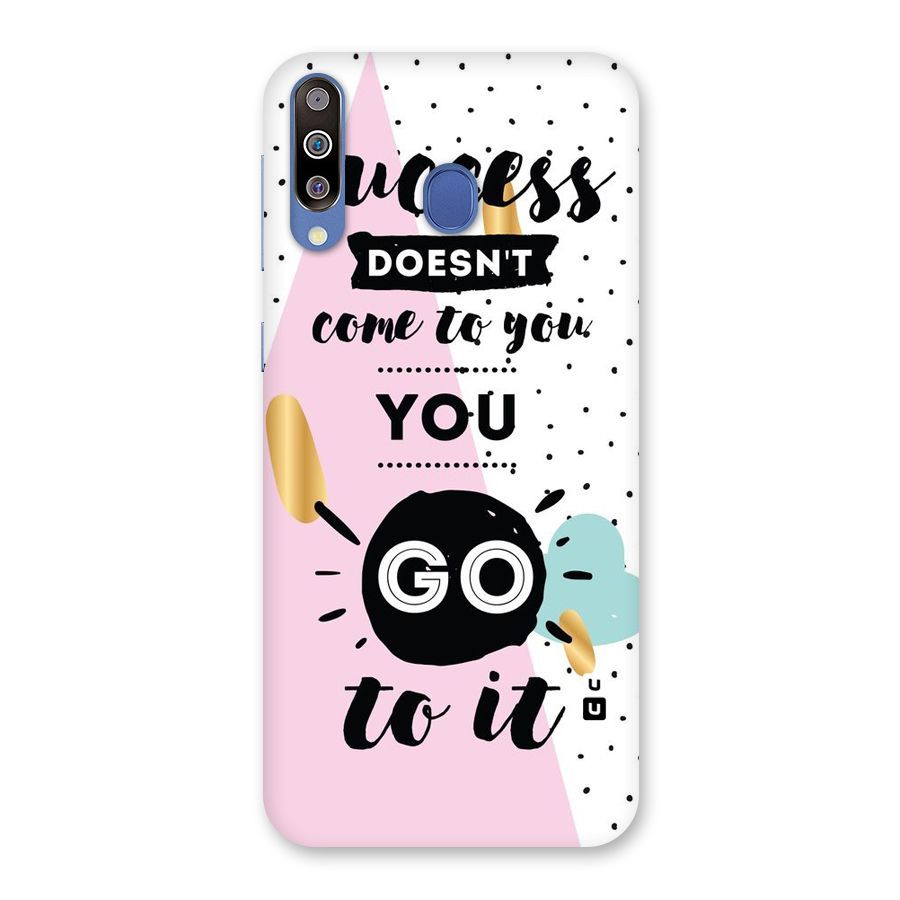 Go To Success Back Case for Galaxy M30