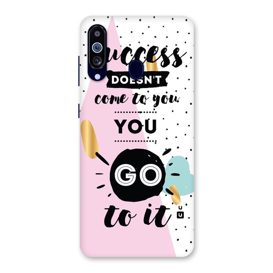 Go To Success Back Case for Galaxy M40
