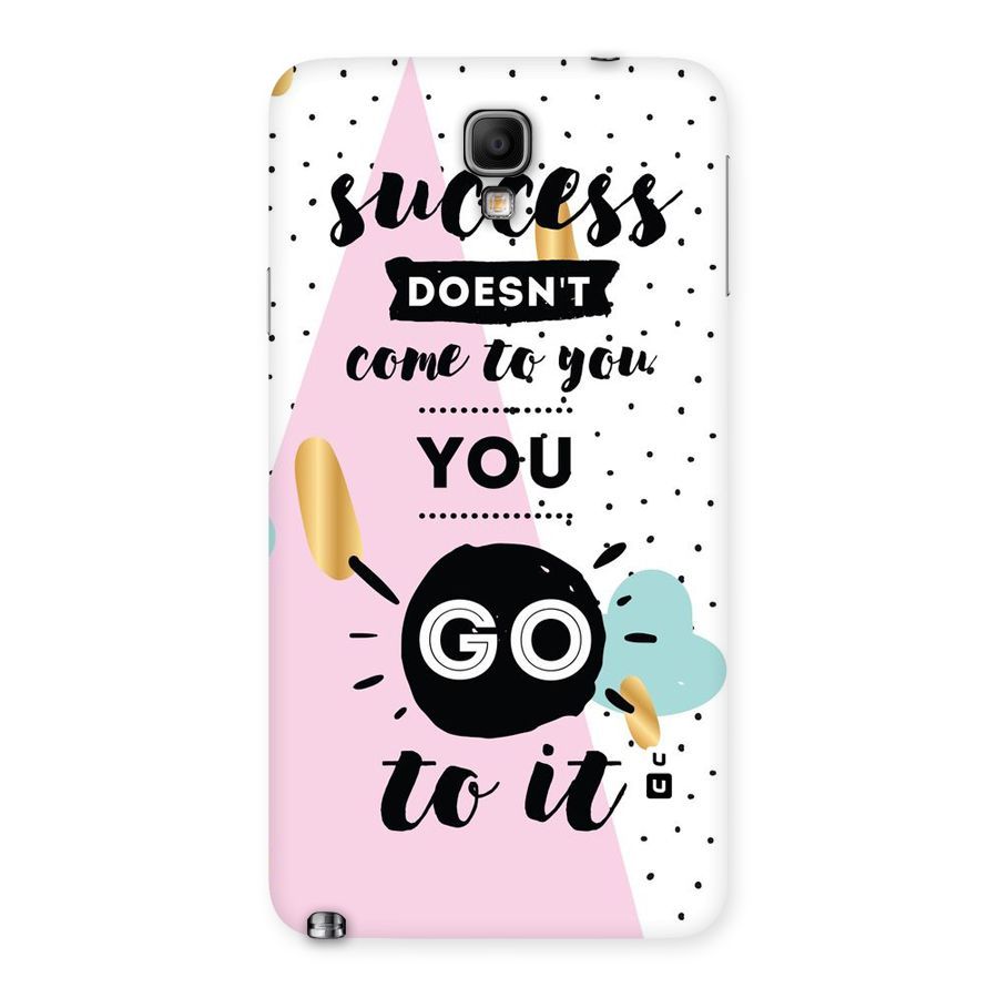 Go To Success Back Case for Galaxy Note 3 Neo