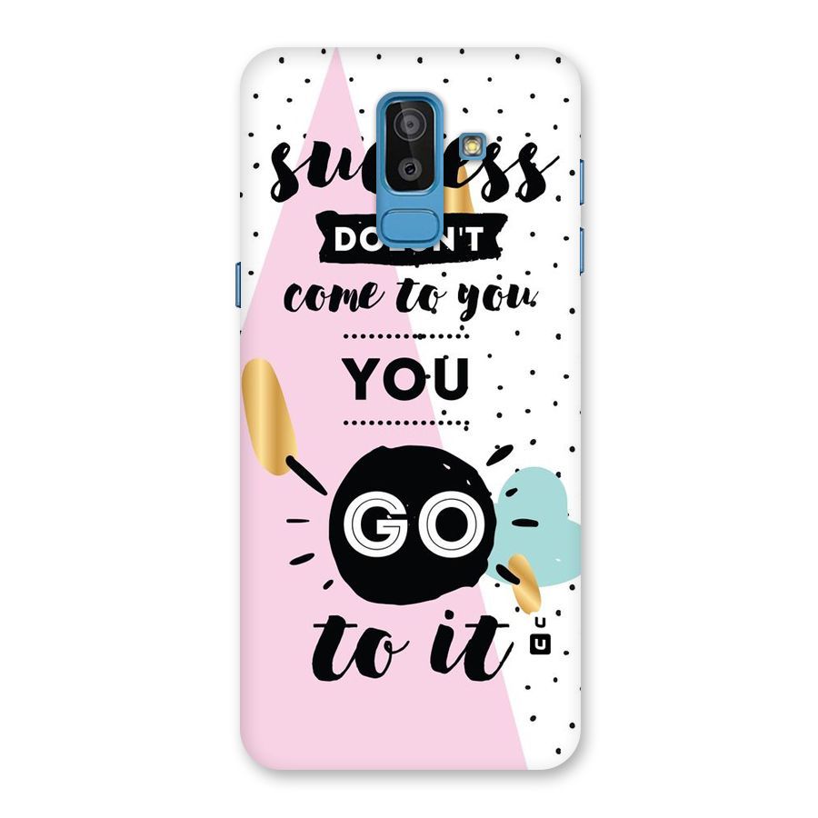 Go To Success Back Case for Galaxy On8 (2018)