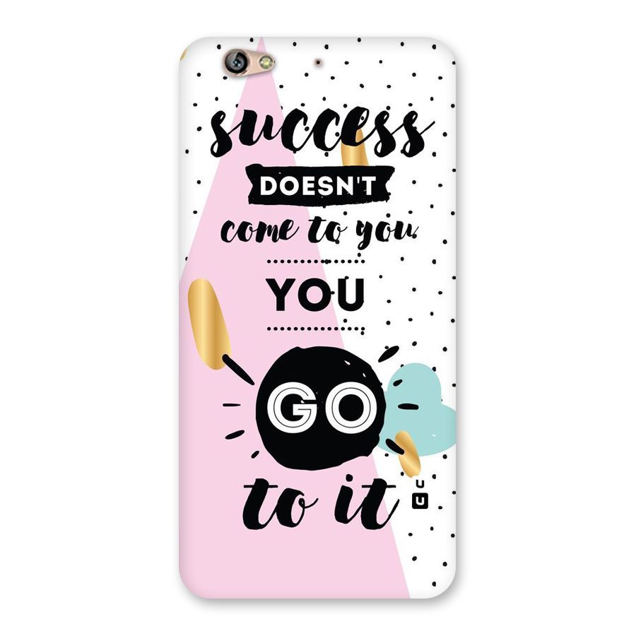 Go To Success Back Case for Gionee S6