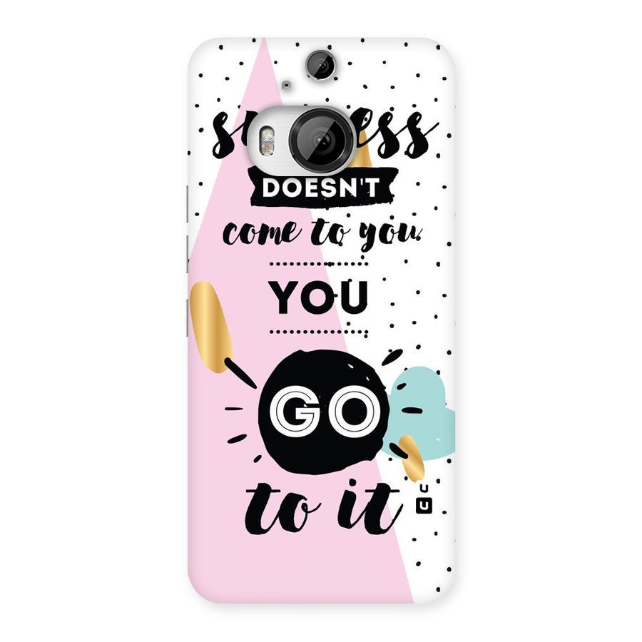 Go To Success Back Case for HTC One M9 Plus