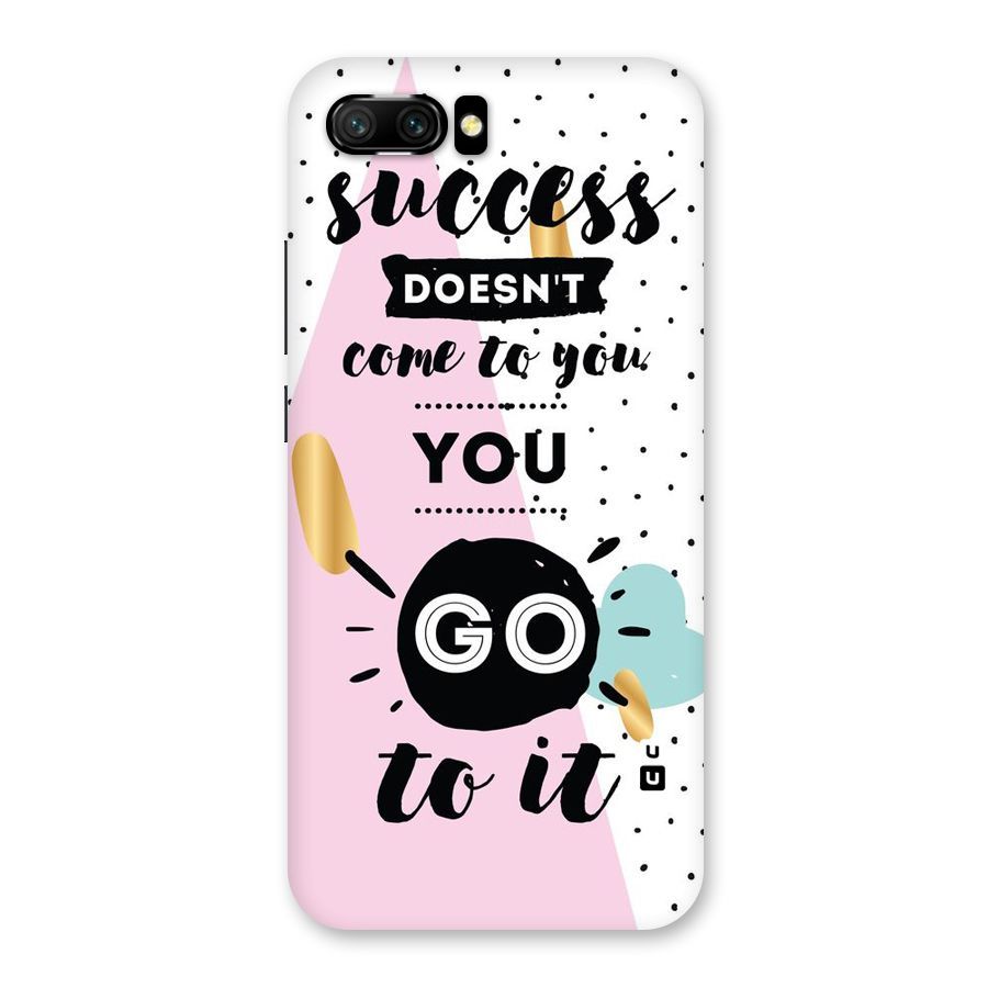 Go To Success Back Case for Honor 10